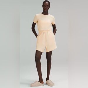 NWT Lululemon Lightweight High-Neck Romper in Prosecco